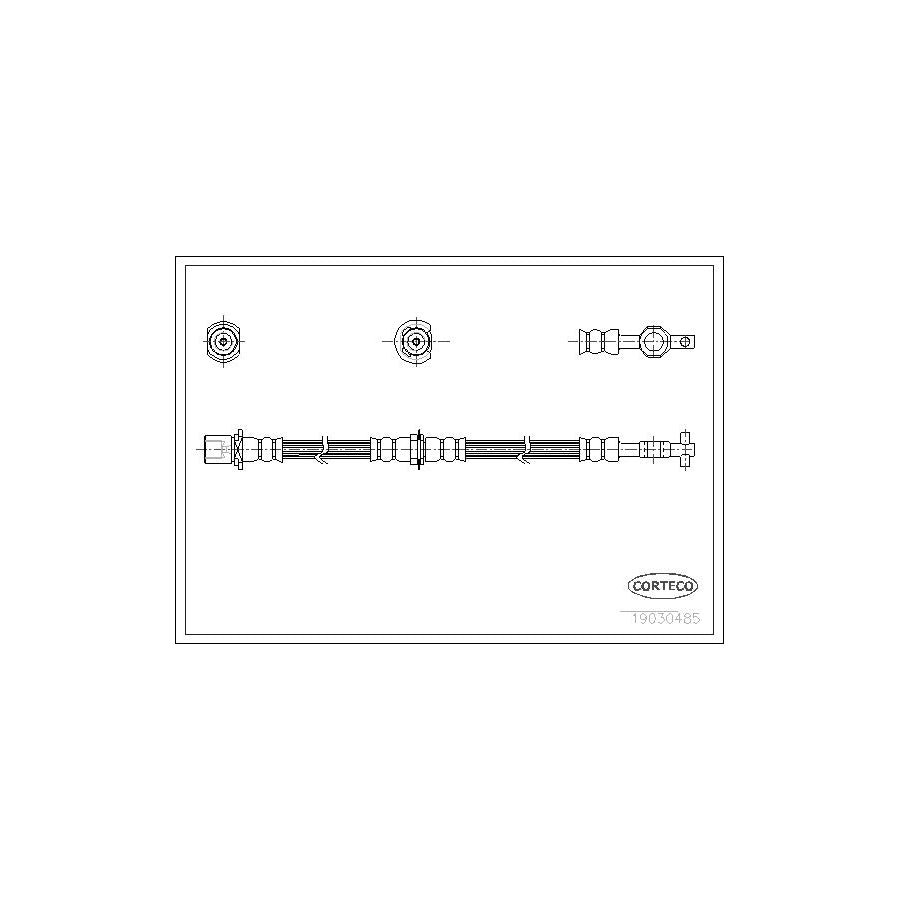 Corteco 19030485 Brake Hose | ML Performance UK