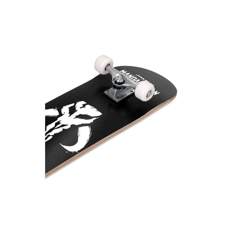 Disney 59986 BIG WOODEN SKATEBOARD MANDALORIAN LOGO | ML Performance UK UK Car Parts