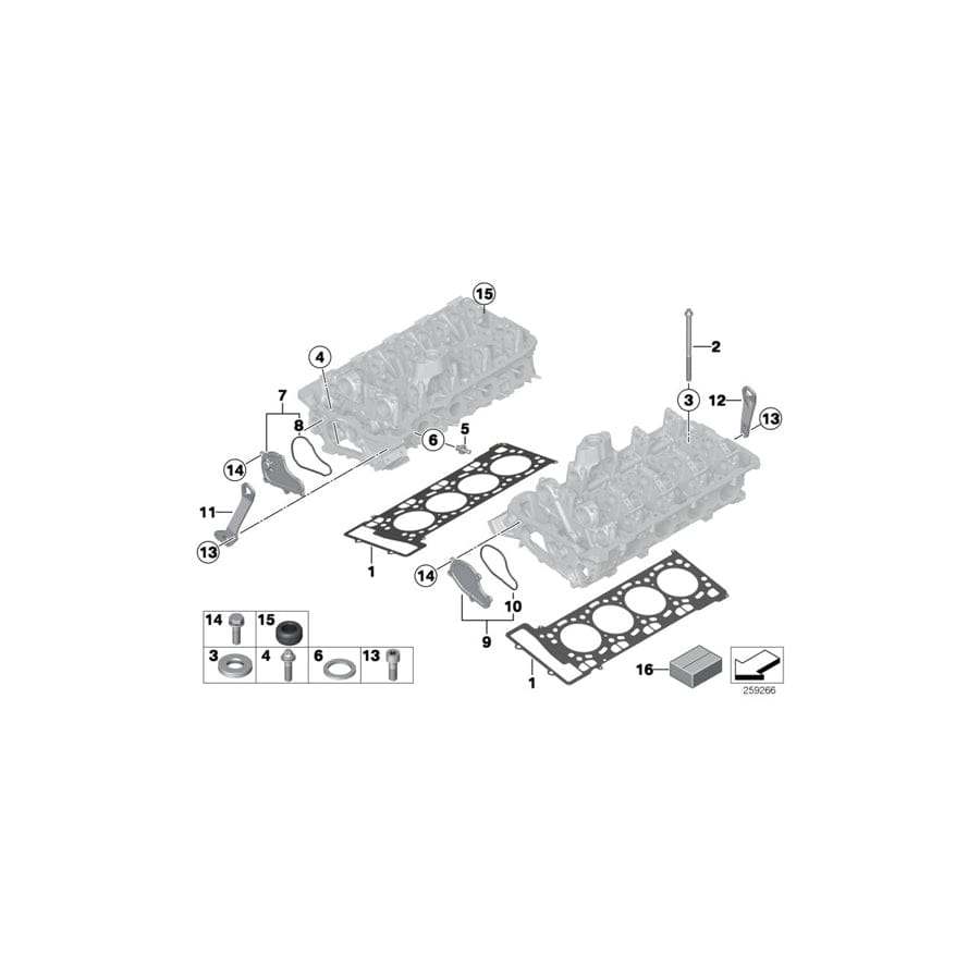 Genuine BMW 07129907138 F02 F01 F03 External Torx Self-Locking M8X30 (Inc. Ghost, M760LiX & 760LiS) | ML Performance UK Car Parts