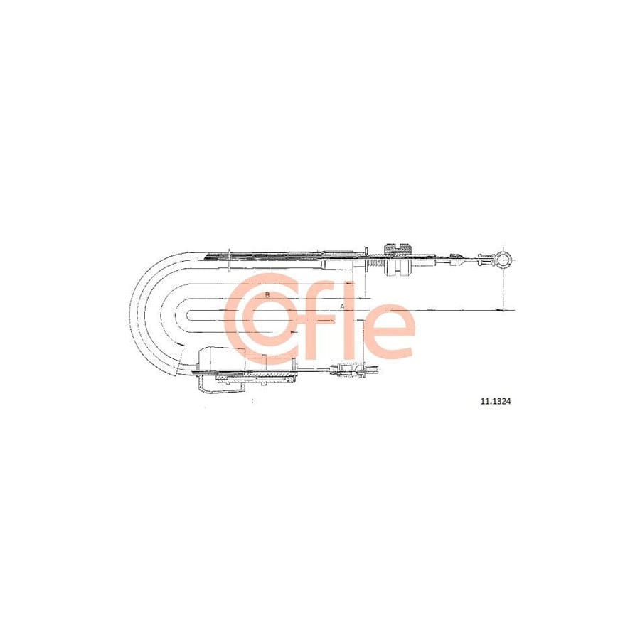 COFLE 11.1324 Throttle Cable | ML Performance UK Car Parts