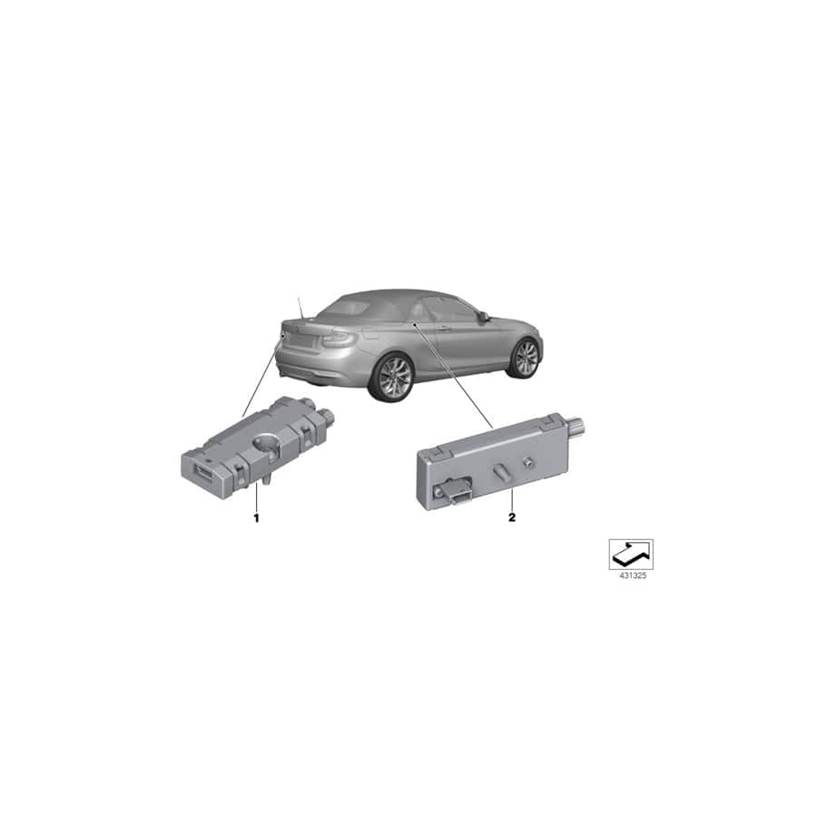 Genuine BMW 65209277818 F23 Antenna Amplifier Fm (Inc. M240i, 228i & M235iX) | ML Performance UK Car Parts