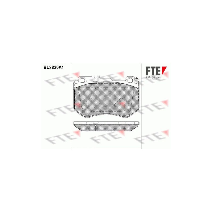 Fte BL2836A1 Brake Pad Set Suitable For Mercedes-Benz C-Class | ML Performance UK Car Parts