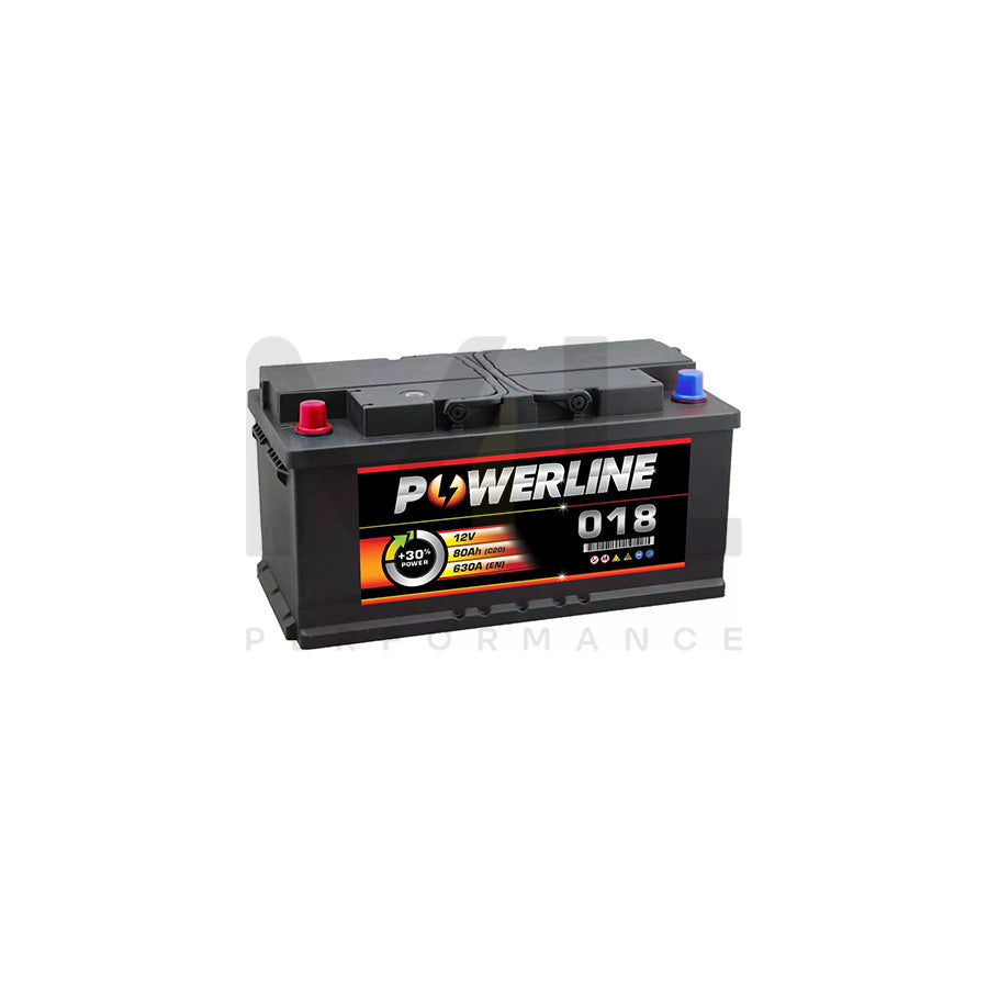 018 Powerline Car Battery 12V | Car Batteries UK | ML Performance Car Parts