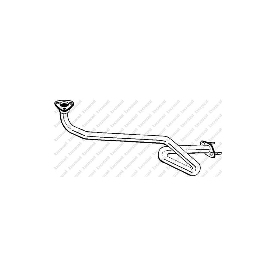 Bosal 887-387 Exhaust Pipe For Ford Transit