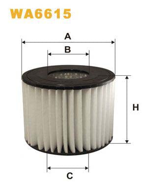 WIX Filters WA6615 Air Filter