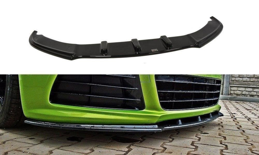 Maxton Design VW-SC-3-R-FD1T Front Splitter Volkswagen Scirocco R MK3 | ML Performance UK Car Parts