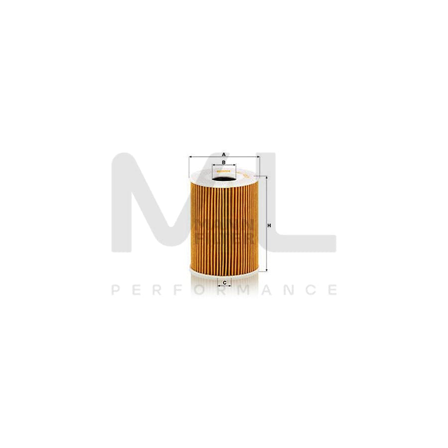 MANN-FILTER HU 926/5 z Oil Filter for BMW 3 Series with seal, Filter Insert | ML Performance Car Parts