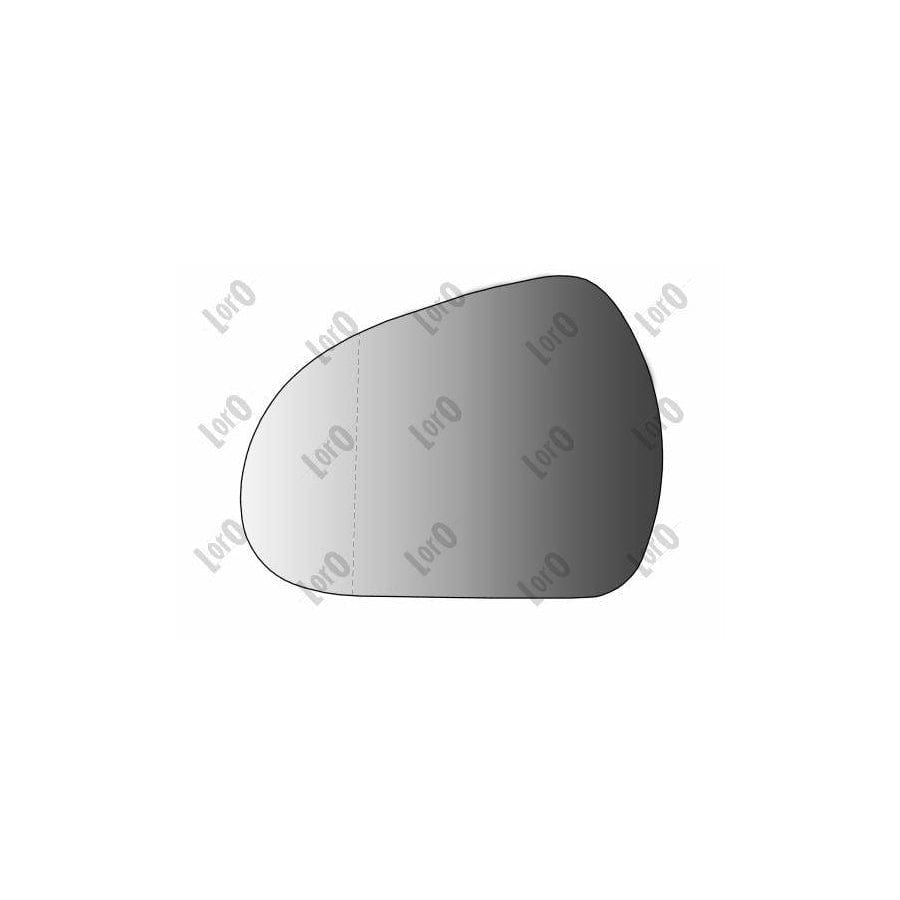 Abakus 2911G06 Mirror Glass, Outside Mirror For Peugeot 207 | ML Performance UK