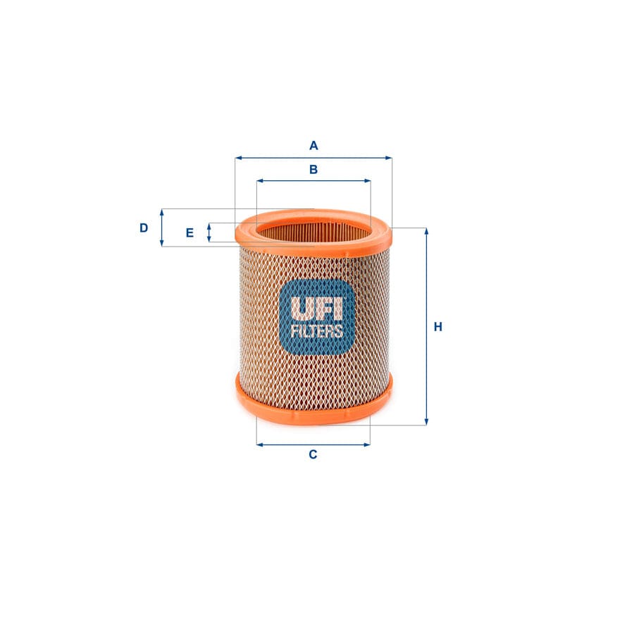 UFI 27.258.00 Air Filter | ML Performance UK Car Parts