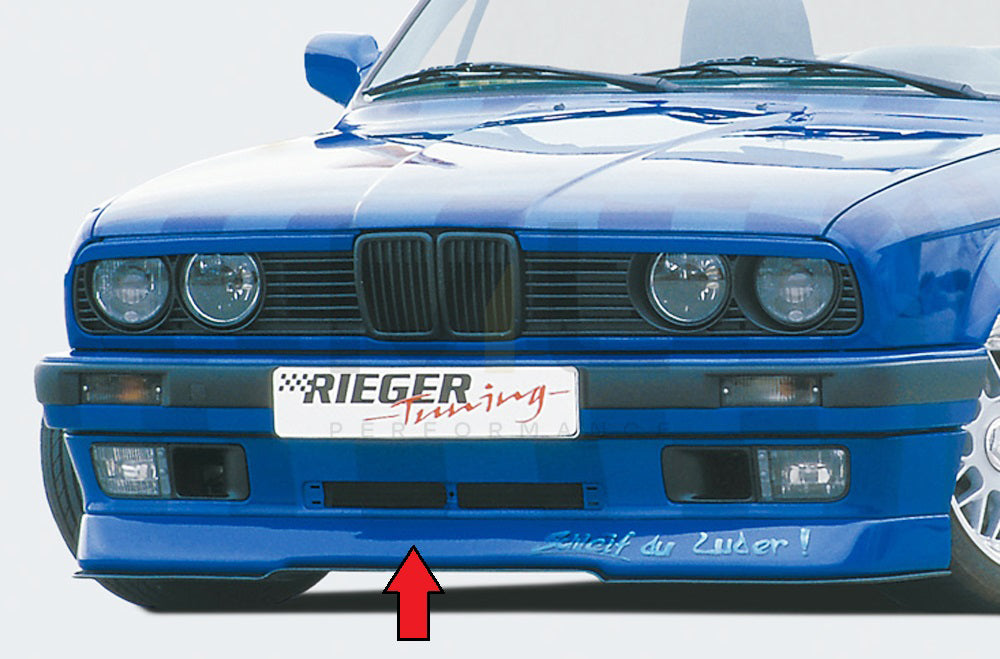 Rieger 00038011 BMW 3 Series E30 Front Splitter 1 | ML Performance UK Car Parts