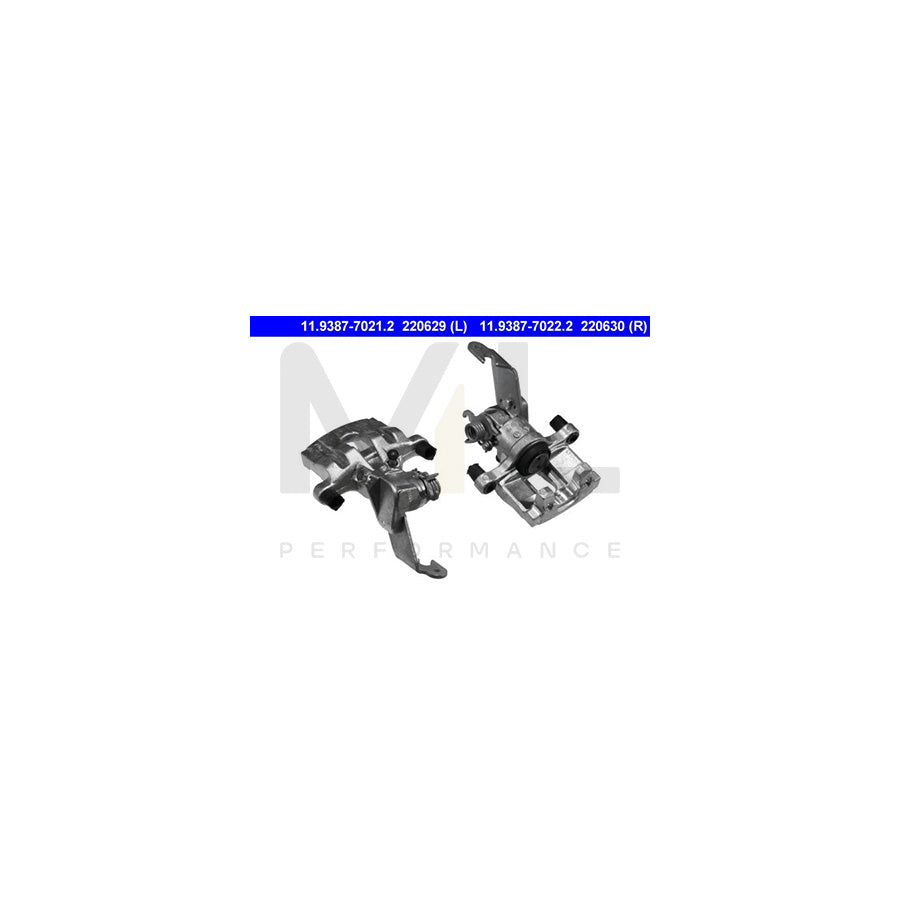 ATE 11.9387-7021.2 Brake Caliper for NISSAN PRIMERA without holder | ML Performance Car Parts