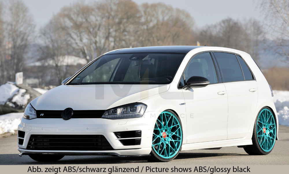 Rieger 00059566 VW Mk7 Mk7-Line Golf R Front Splitter 6 | ML Performance UK Car Parts