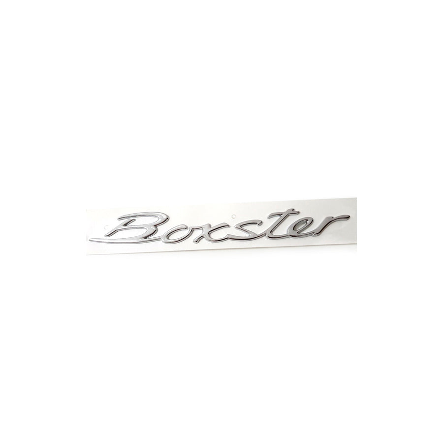 Genuine Porsche Boxster - Badge, Chromed Porsche 986 / 987 | ML Performance UK Car Parts