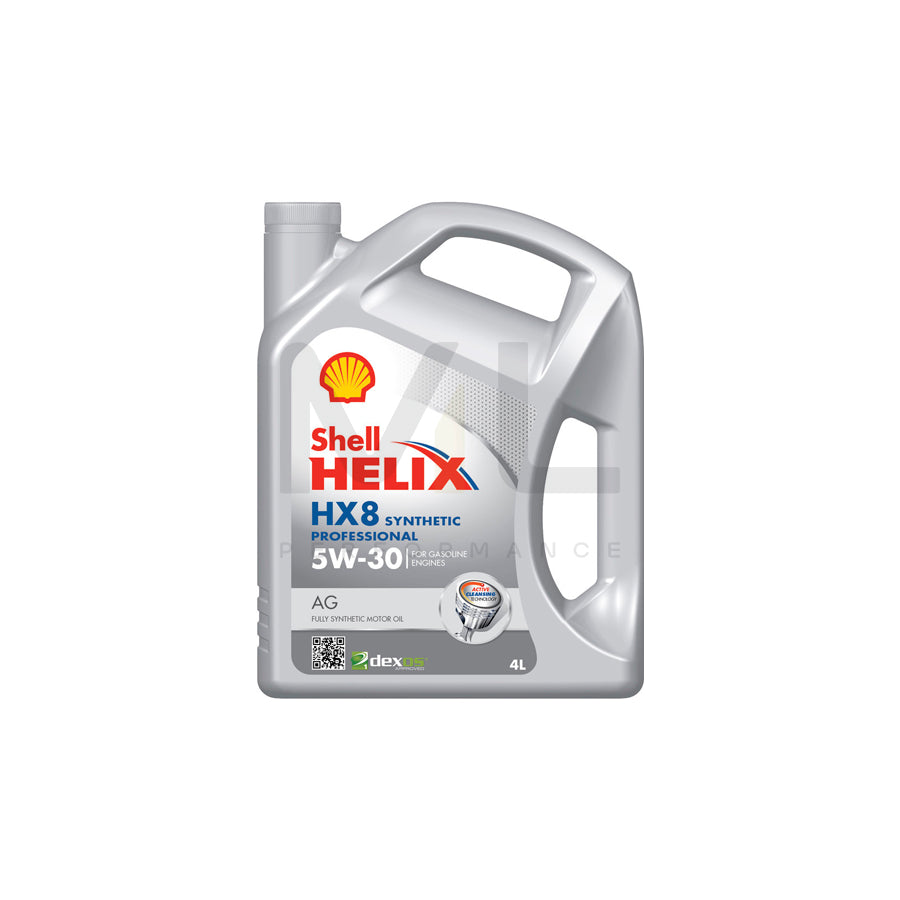 Shell Helix HX8 Professional AG 5W-30 - 3 x 5 ltr | ML Performance UK Car Parts