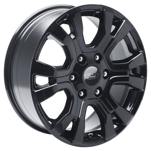 GENUINE FORD 2256278 RANGER ALLOY WHEEL 18" 6 X 2-SPOKE DESIGN, PANTHER BLACK | ML Performance UK