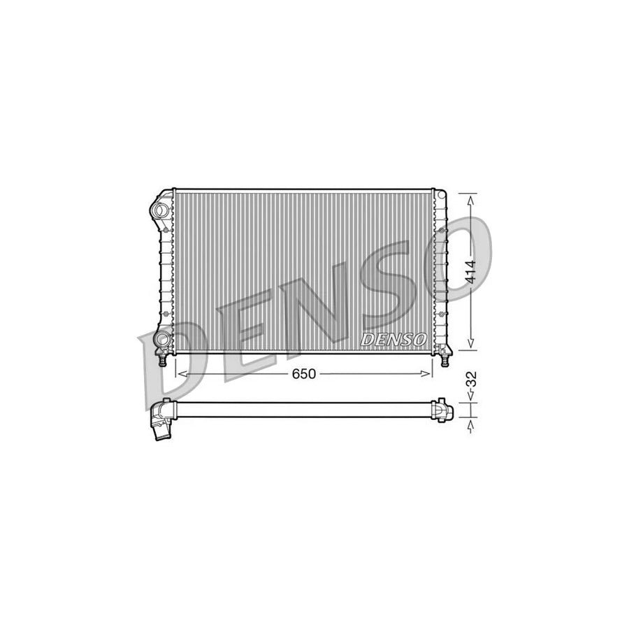 Denso DRM09062 Drm09062 Engine Radiator For Fiat Doblo | ML Performance UK