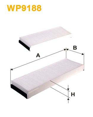 WIX Filters WP9188 Pollen Filter