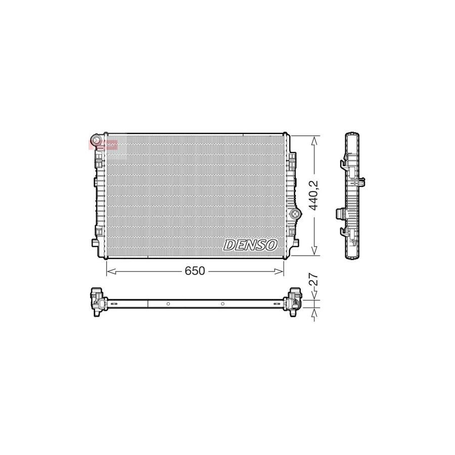 Denso DRM02046 Drm02046 Engine Radiator | ML Performance UK