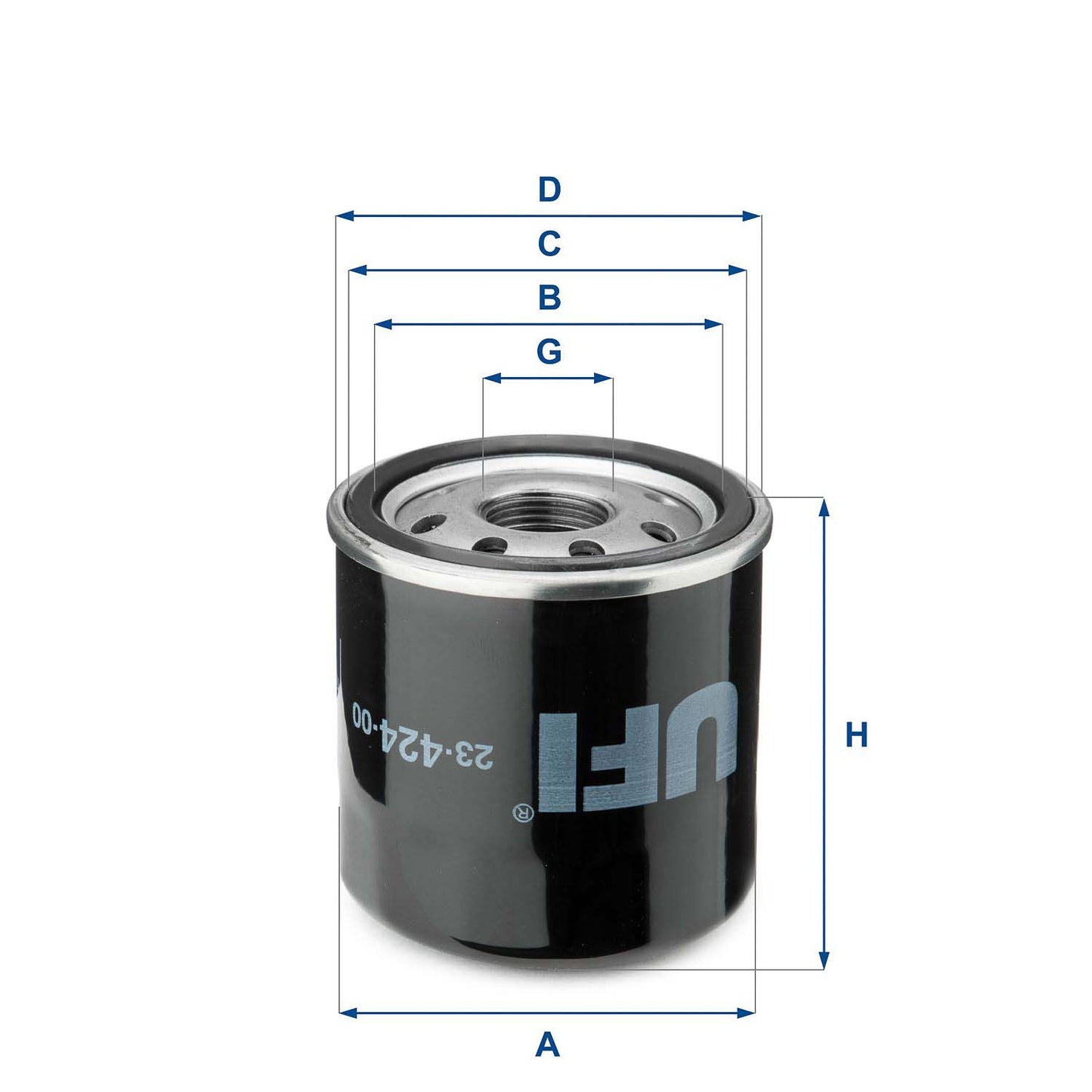 UFI 23.424.00 Oil Filter