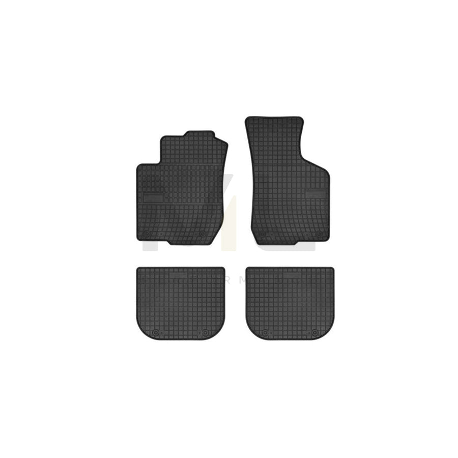 FROGUM Tailored 0732 Floor mat set for AUDI A3 Elastomer, Front and Rear, Quantity: 4, Black | ML Performance Car Parts