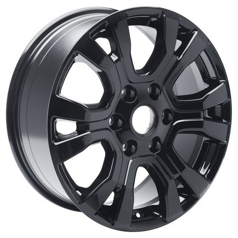 GENUINE FORD 2256278 RANGER ALLOY WHEEL 18" 6 X 2-SPOKE DESIGN, PANTHER BLACK | ML Performance UK