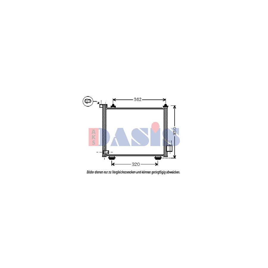 AKS Dasis 152033N Air Conditioning Condenser | ML Performance UK