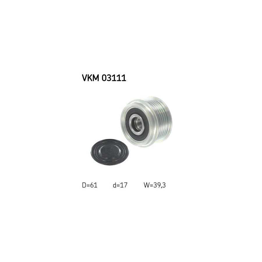 Skf Vkm 03111 Alternator Freewheel Clutch | ML Performance UK Car Parts