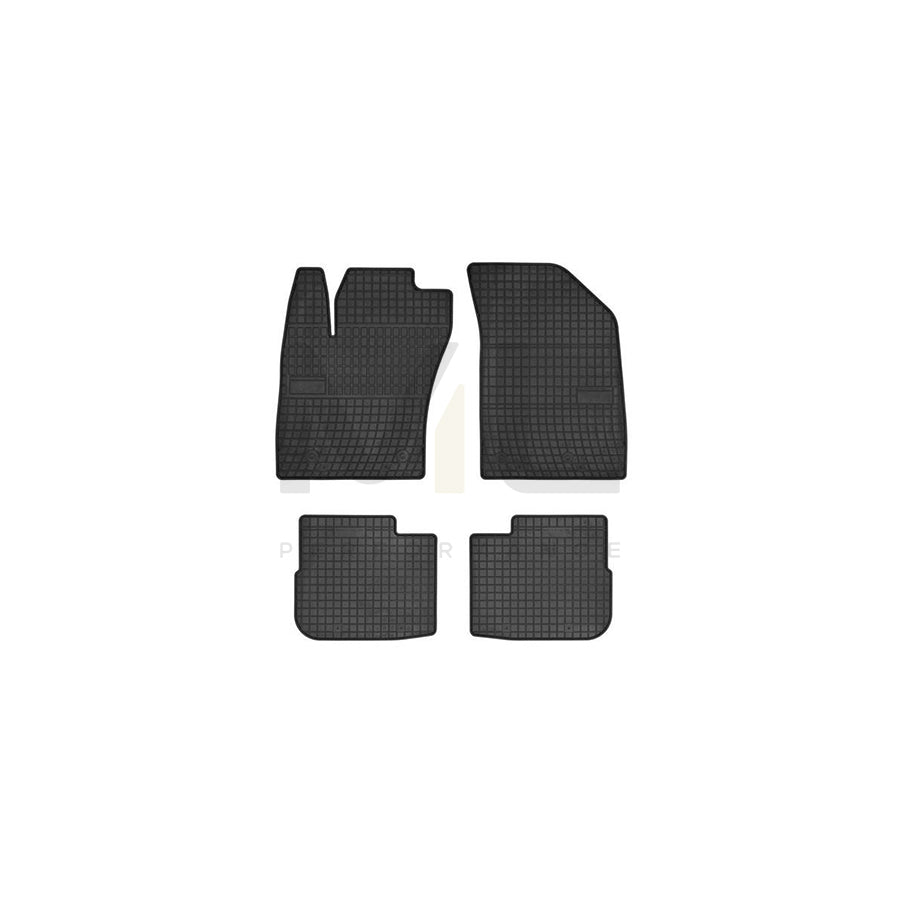 FROGUM Tailored 547969 Floor mat set for FIAT TIPO Elastomer, Front and Rear, Quantity: 4, Black | ML Performance Car Parts