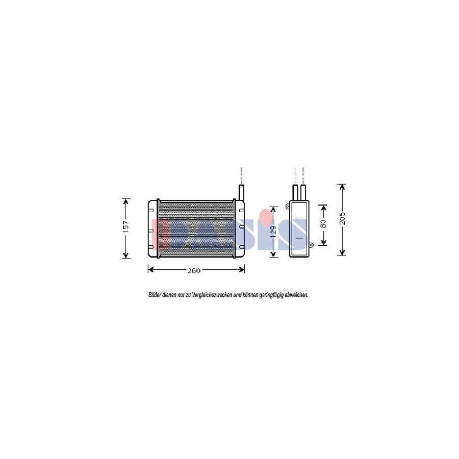 AKS Dasis 029090N Heater Matrix | ML Performance UK