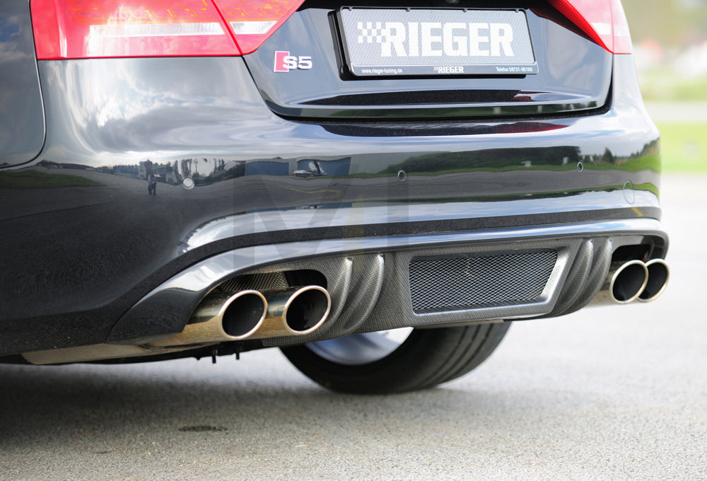 Rieger 00099893 Audi B8 B81 Rear Diffuser (A5 & S5) 3 | ML Performance UK Car Parts