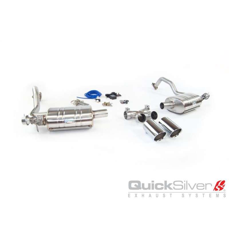 QuickSilver PS287S Porsche Boxster S 3.4 (987 Gen2) Active Sport Exhaust | ML Performance UK Car Parts