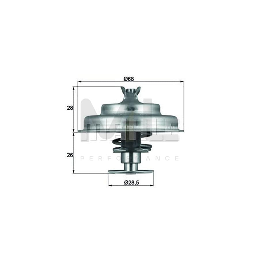 MAHLE ORIGINAL TX 75 80D Engine thermostat Opening Temperature: 80��C, with seal | ML Performance Car Parts