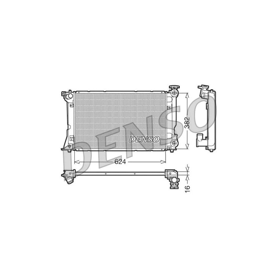 Denso DRM50018 Drm50018 Engine Radiator For Toyota Avensis | ML Performance UK