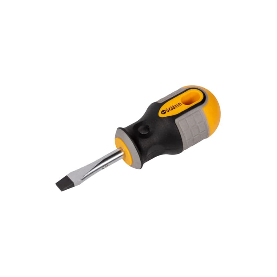 Roughneck ROU22151 Stubby Screwdriver Flared Tip 6.0 x 38mm | ML Performance UK