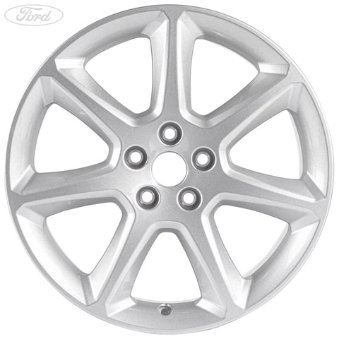 GENUINE FORD 2254141 C-MAX & FOCUS ALLOY WHEEL 18" 7-SPOKE DESIGN, SILVER | ML Performance UK