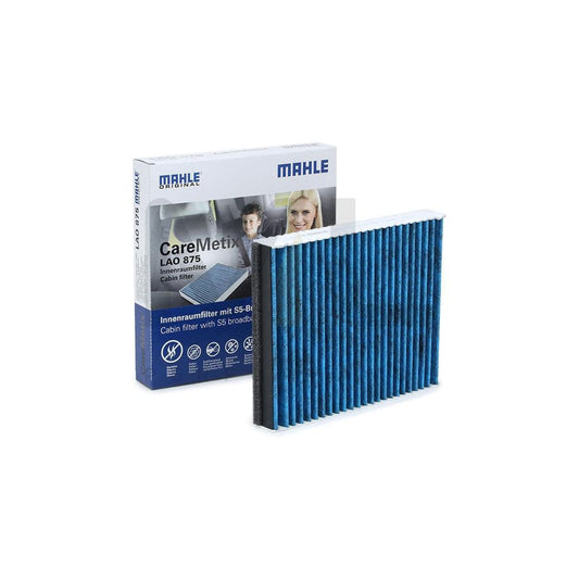 MAHLE ORIGINAL LAO 875 Pollen filter Activated Carbon Filter, with anti-allergic effect, with antibacterial action, CareMetix® | ML Performance Car Parts