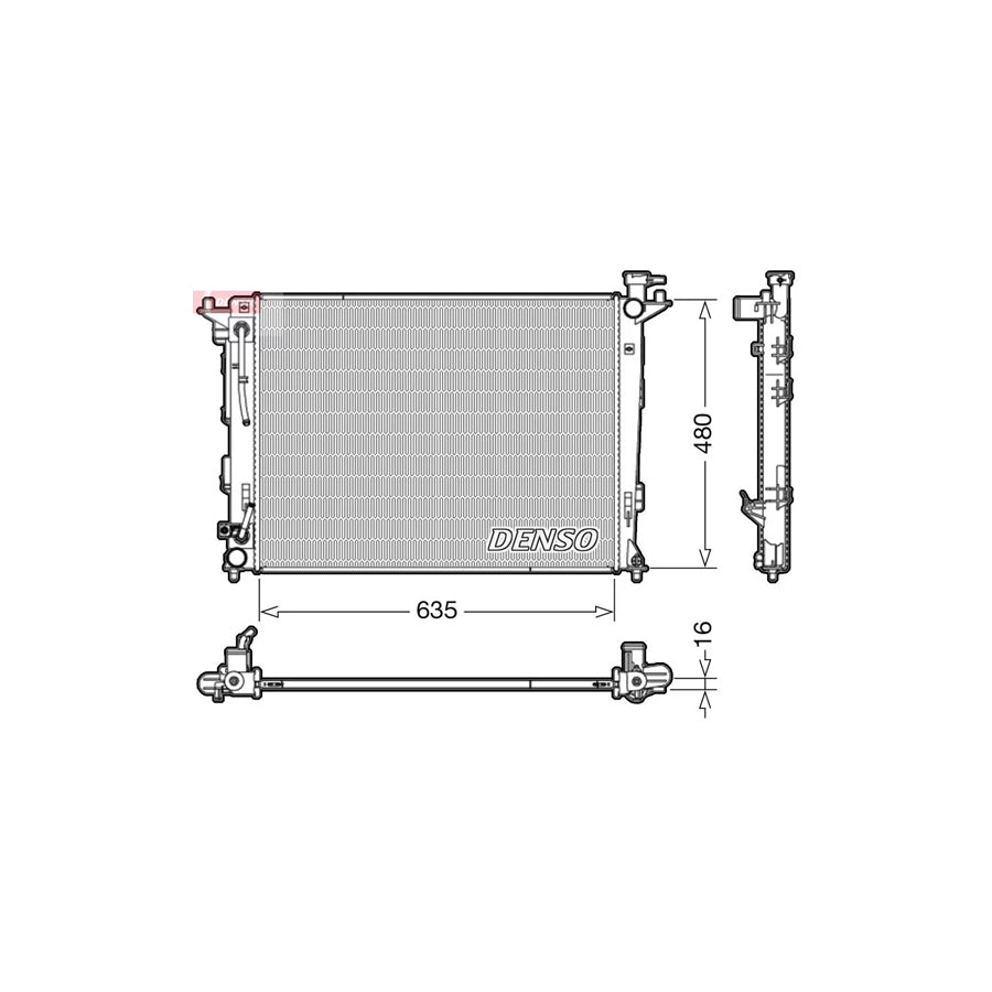 Denso DRM41005 Drm41005 Engine Radiator | ML Performance UK