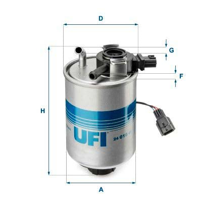 UFI 24.018.01 Fuel Filter