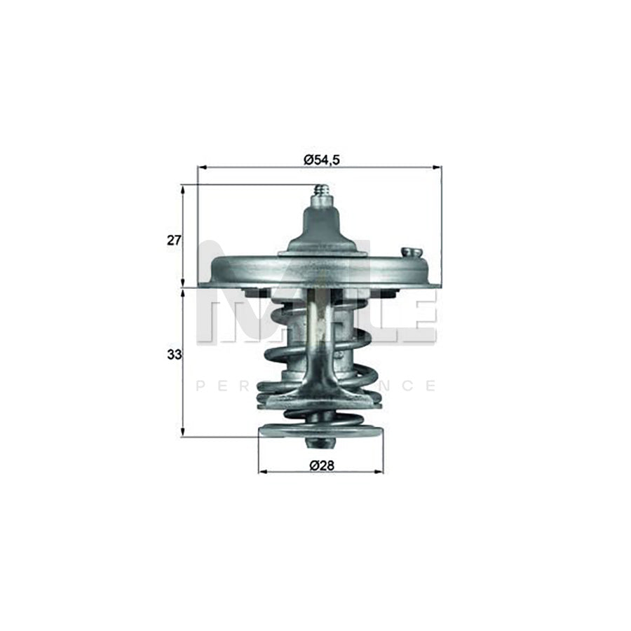 MAHLE ORIGINAL TX 101 83D Engine thermostat Opening Temperature: 83��C, with seal | ML Performance Car Parts