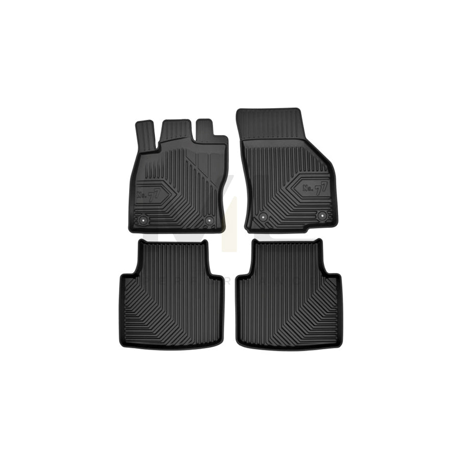 FROGUM Tailored 77407572 Floor mat set for VW Arteon (3H7) Elastomer, Front and Rear, Quantity: 4, Black | ML Performance Car Parts