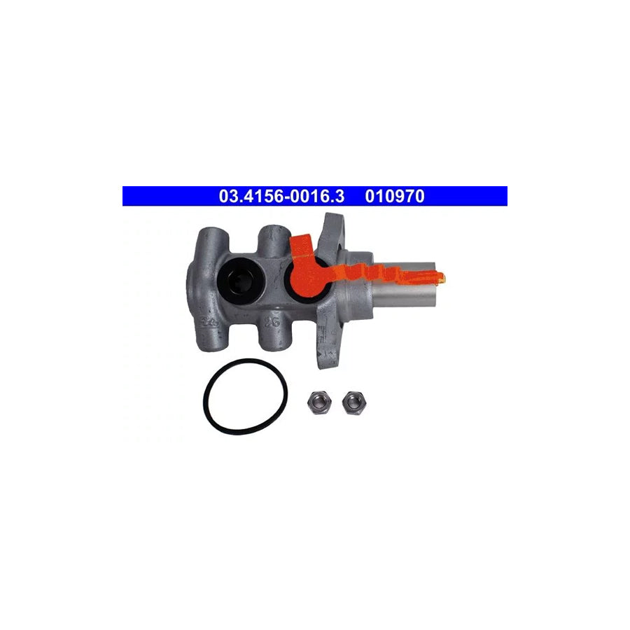 ATE 03.4156-0016.3 Brake Master Cylinder For Jaguar Xf