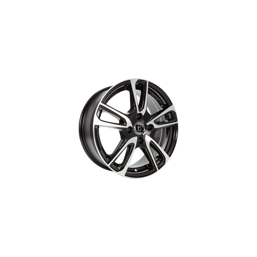 Diewe Wheels Astral 6.5x16 ET16 ASTR65161602427ID Black Diamond Wheel | ML Performance UK Car Parts