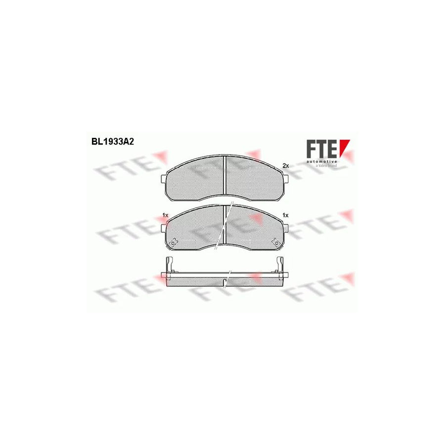 Fte BL1933A2 Brake Pad Set | ML Performance UK Car Parts