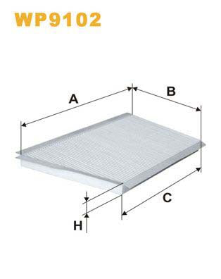 WIX Filters WP9102 Pollen Filter