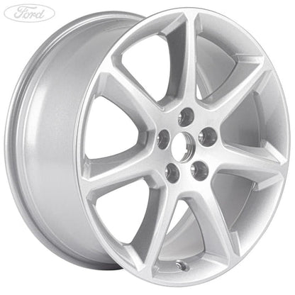 GENUINE FORD 2254141 C-MAX & FOCUS ALLOY WHEEL 18" 7-SPOKE DESIGN, SILVER | ML Performance UK