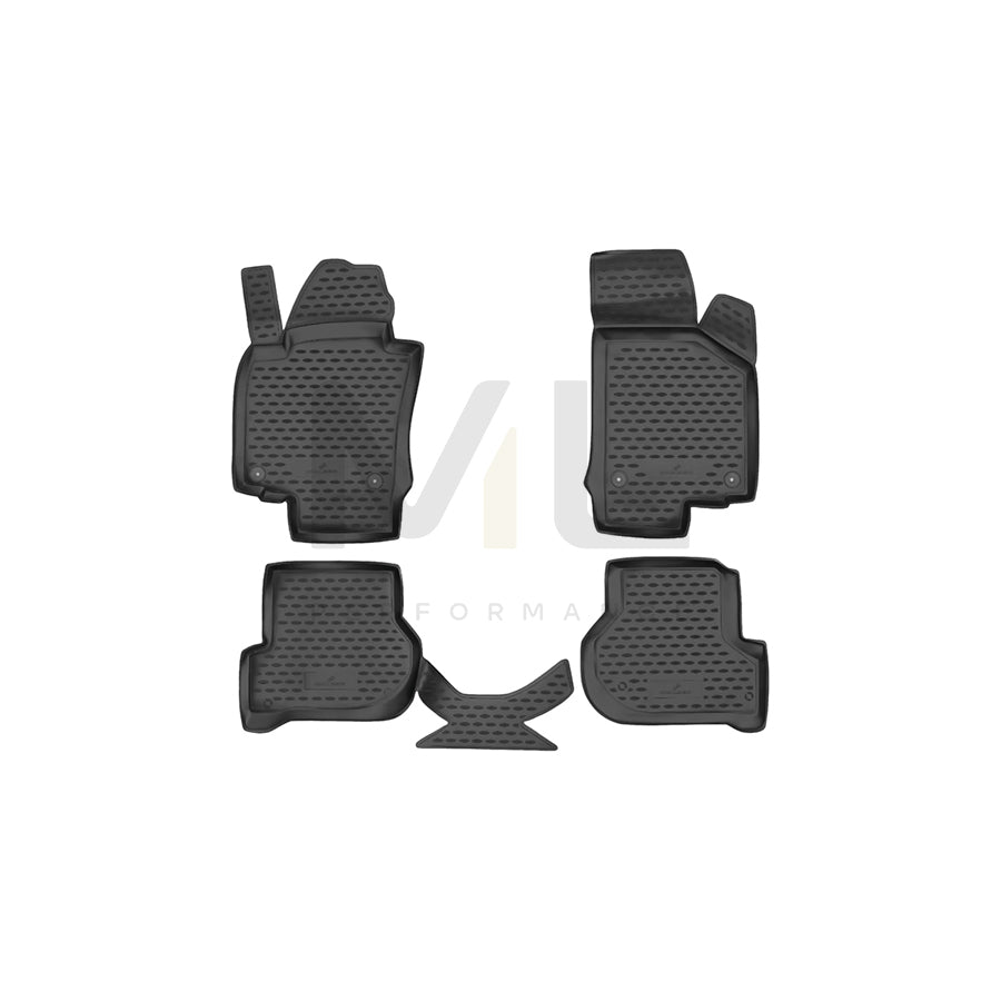 WALSER XTR 75051 Floor mat set Front and Rear | ML Performance Car Parts