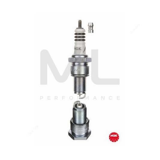 NGK BPR6EIX (6637) - Iridium IX Spark Plug / Sparkplug - Taper Cut Ground Electrode | ML Car Parts UK | ML Performance