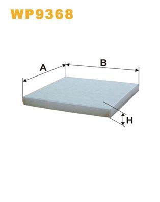 WIX Filters WP9368 Pollen Filter