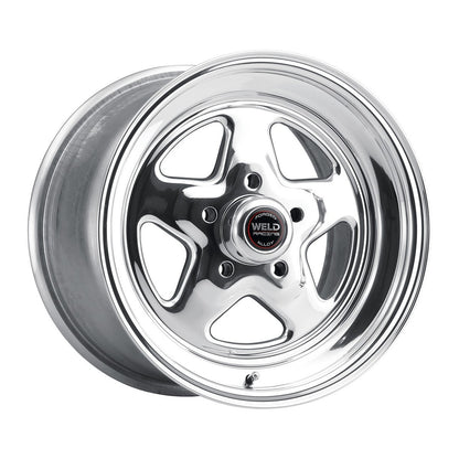 Weld 96-510274 0 Wheel 15x10 5x4.75 ET-76 BS2.5 Polished Center - Polished Shell