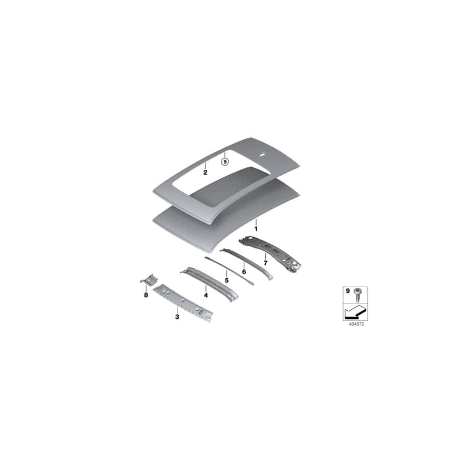 Genuine BMW 41222460189 Positioning Aid T-Bolt (Inc. X3) | ML Performance UK Car Parts